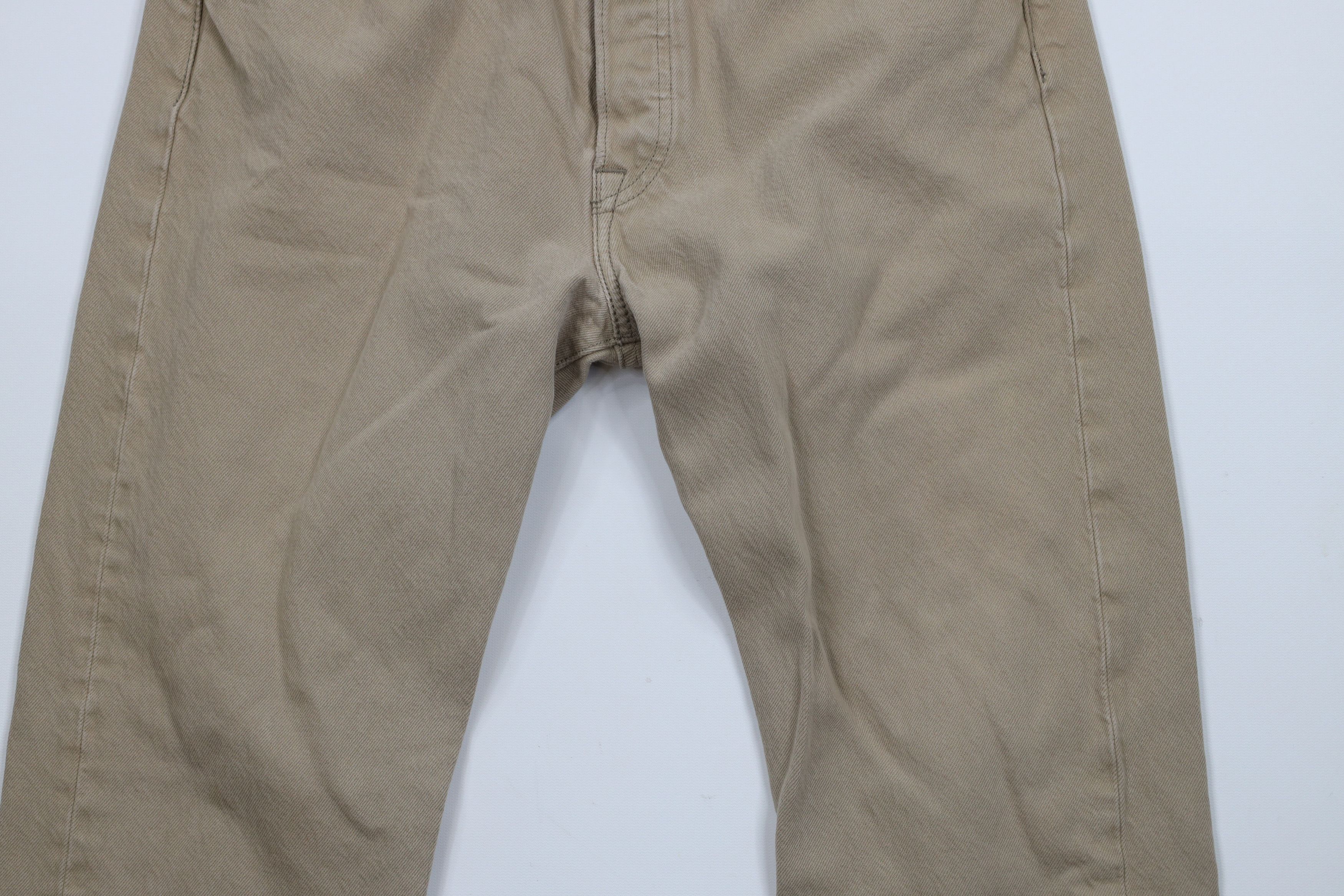 Levi's × Vintage Vintage Y2K Levis 501xx Button Fly Original Fit Jeans Beige Size US 34 / EU 50 - 3 Thumbnail