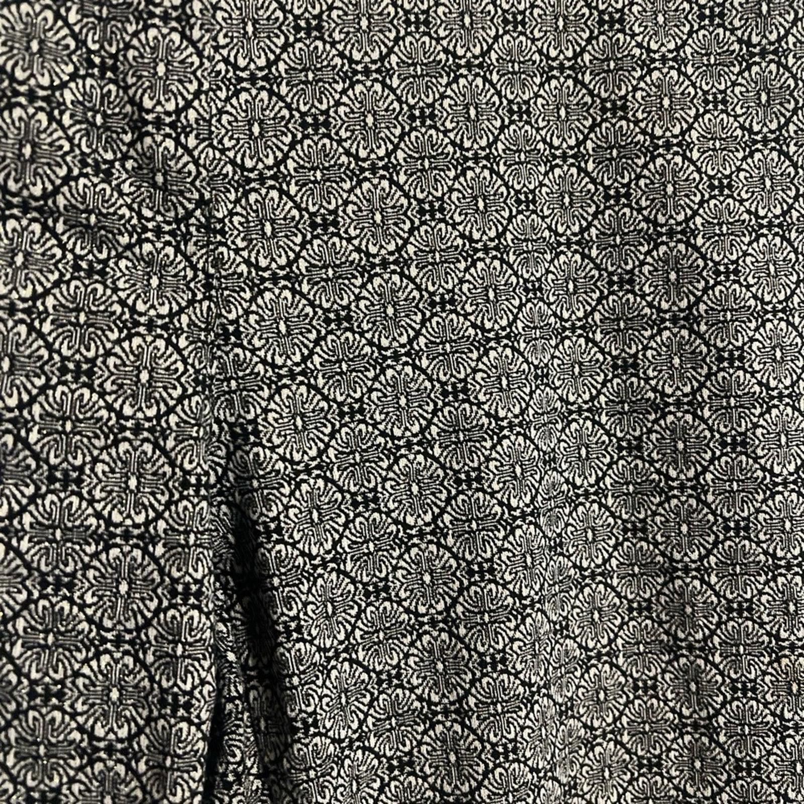 Other 89TH + MADISON Trousers 10 Black White Geometric Metallic Size 32" / US 10 / IT 46 - 6 Thumbnail