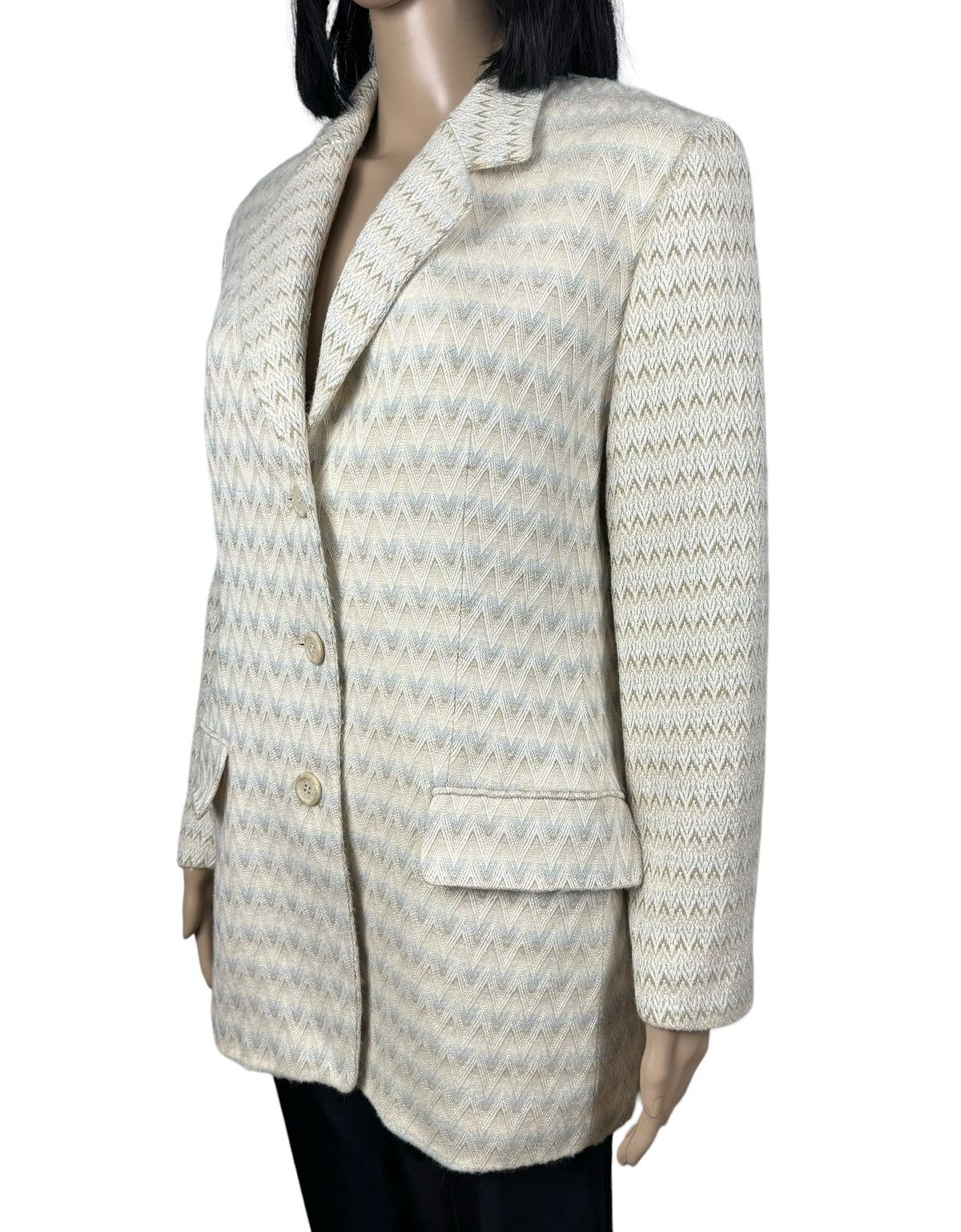 Escada × Vintage Escada Margaretha Ley Vintage Blazer Silk-Wool size S Size S / US 4 / IT 40 - 7 Thumbnail