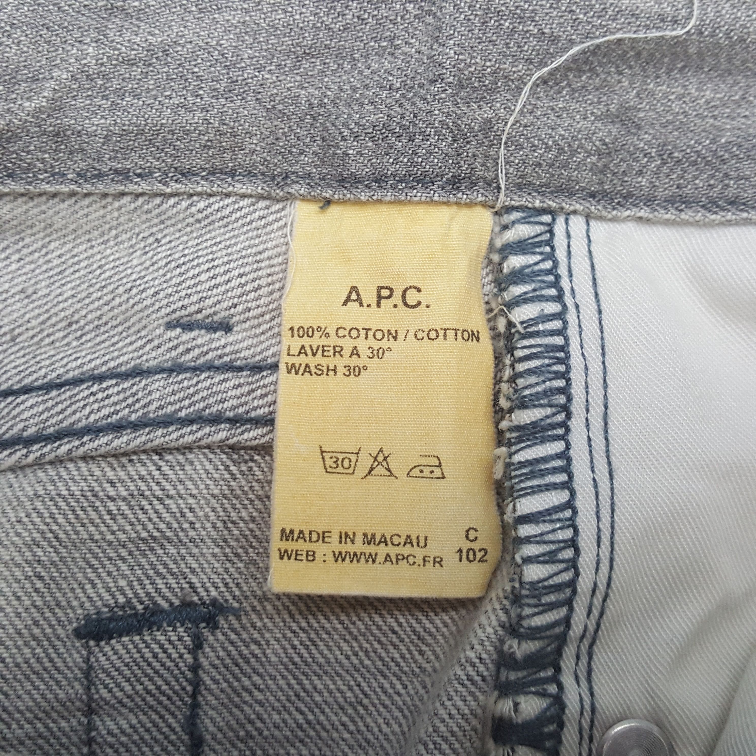 A.P.C. A.P.C. Japanese Brand Jeans RR28 Size US 31 - 13 Thumbnail