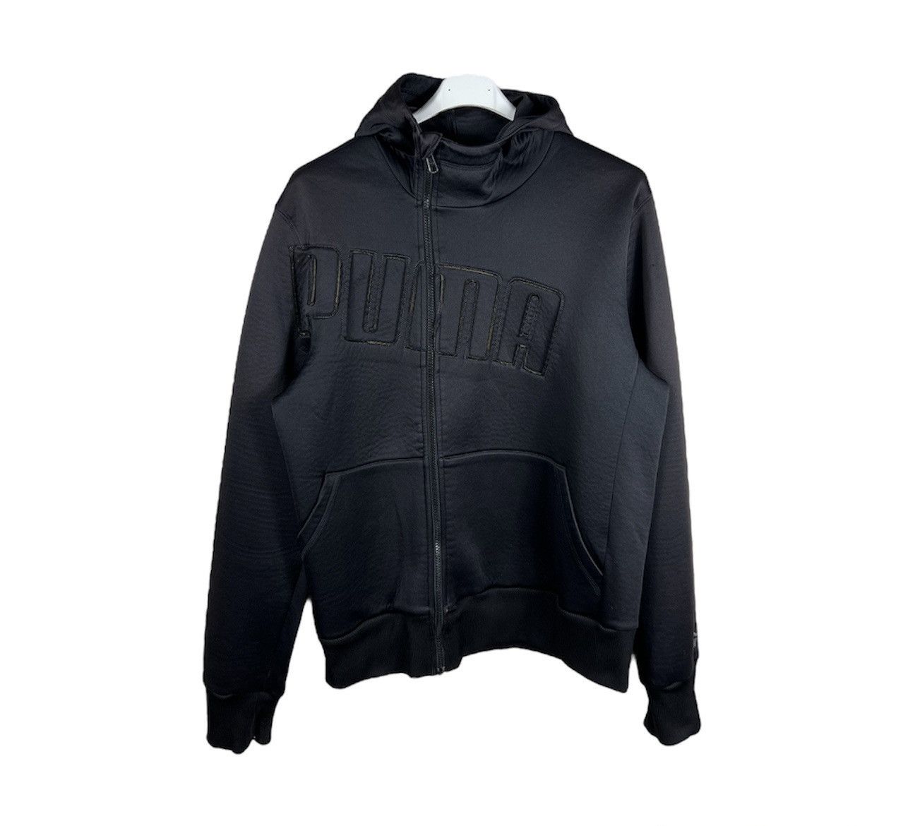Puma Vintage Puma y2k asymmetric zip sponge hoodie ninja mask Size US XL / EU 56 / 4 - 1 Thumbnail
