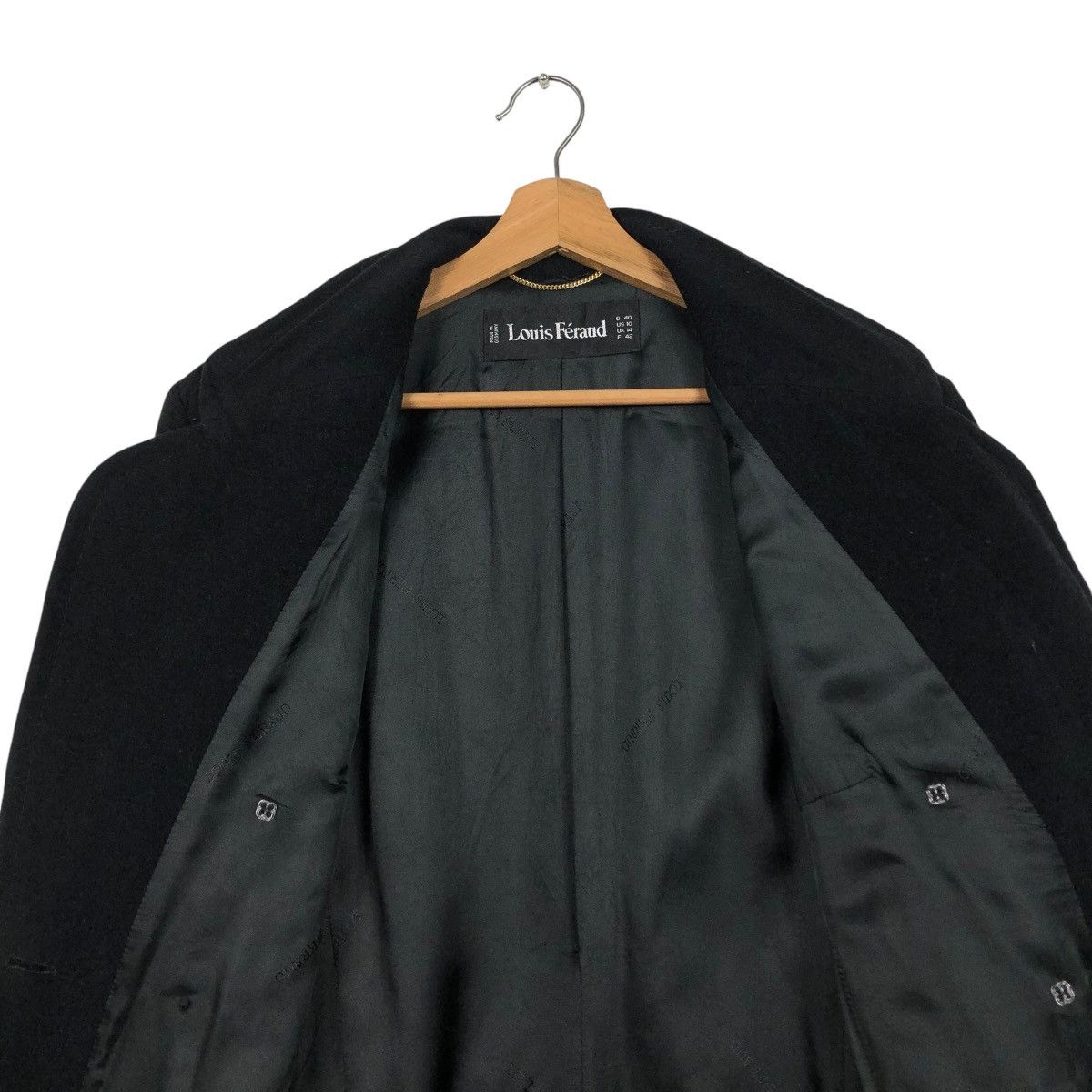 Japanese Brand VINTAGE WOOL CHORE WORKER JACKET DOUBLE BREAST LOUIS FERAUD Size US M / EU 48-50 / 2 - 16 Thumbnail