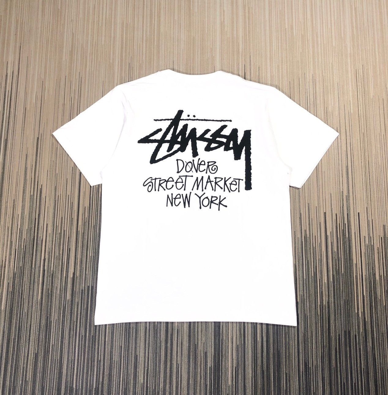 Dover Street Market × Stussy STUSSY DSM NY TEE WHITE BRAND