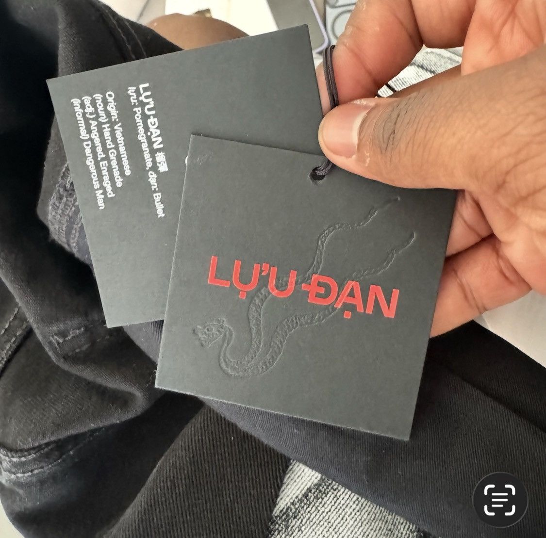 LUU DAN LUU DAN radiation dumpster denim jeans size 32 Size US 32 / EU 48 - 3 Thumbnail