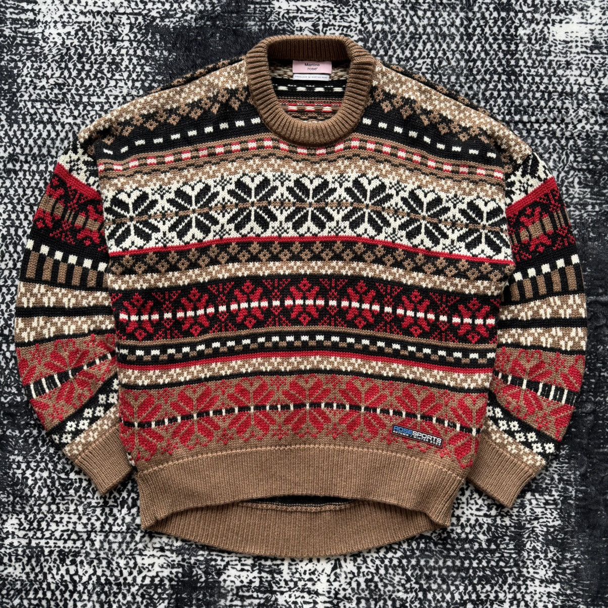 Martine Rose AW22 Martine Rose Merino Wool Knit Sweater Size US XS / EU 42 / 0 - 1 Thumbnail