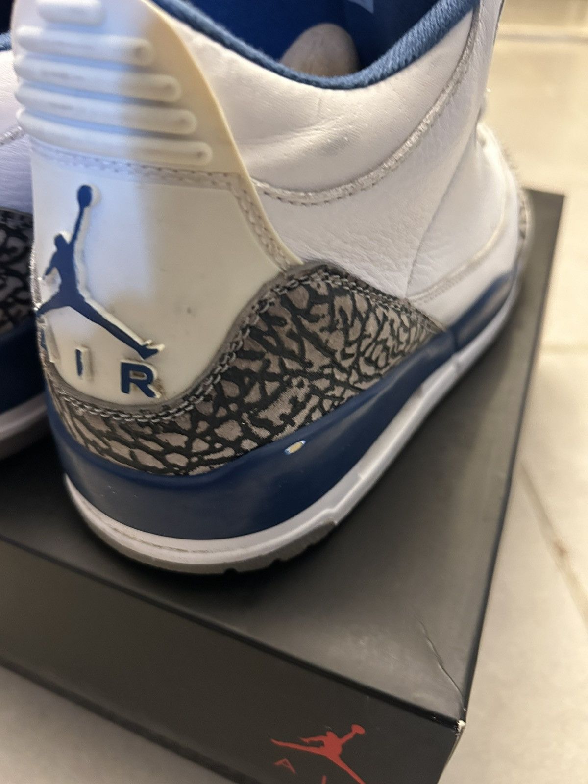 Jordan Brand Jordan 3 Retro True Blue 2011 Size US 10 / EU 43 - 8 Thumbnail