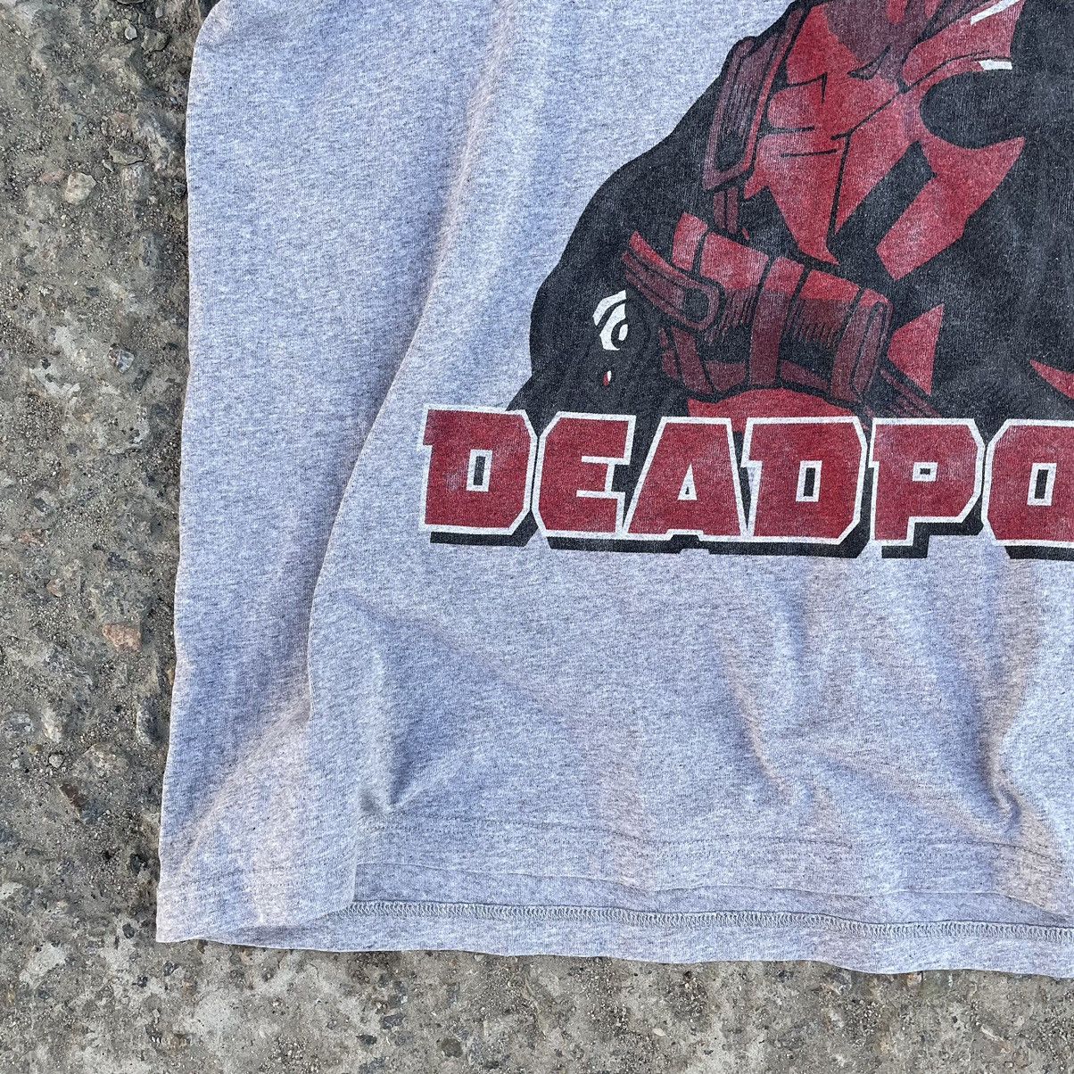 Marvel Comics × Vintage Vintage T-shirts Dead-pool Big Logo Marvel Comics Y2K 90s Size US XXL / EU 58 / 5 - 4 Thumbnail