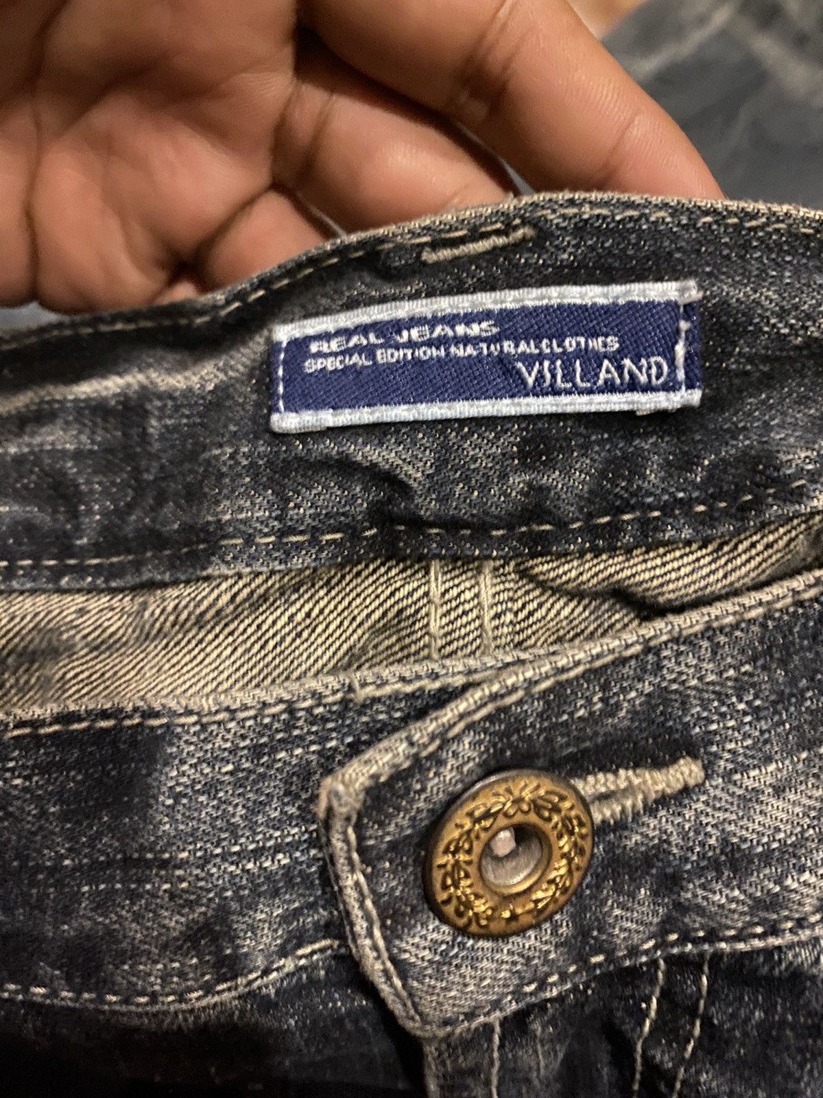 Hysteric Glamour × Japanese Brand Crazy lightning Villand wash japan 🇯🇵 Size US 32 / EU 48 - 7 Thumbnail