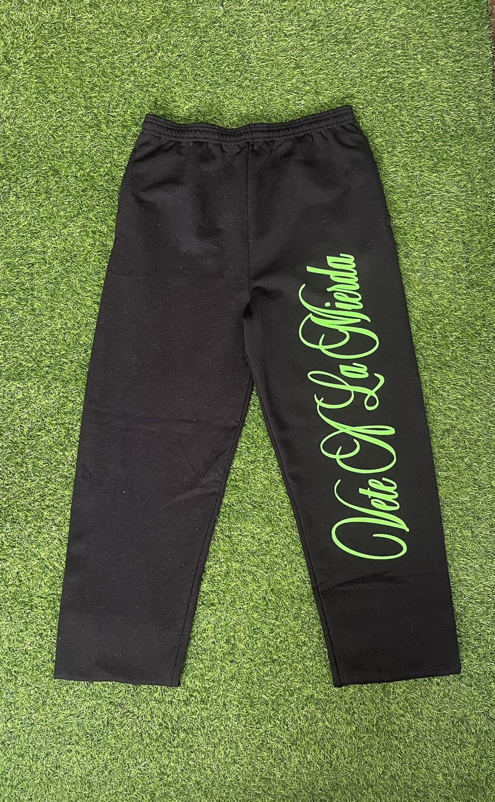 Vintage VETE A LA MIERDA PALOH STUDIOS SWEATPANTS Size US 30 / EU 46 - 3 Thumbnail