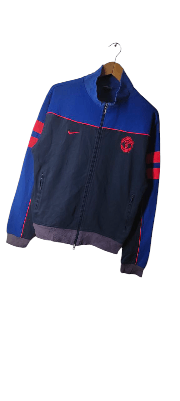 Nike NIKE X MANCHESTER UNITED DISSTRESSED TRACKTOP JACKET Size US L / EU 52-54 / 3 - 3 Thumbnail