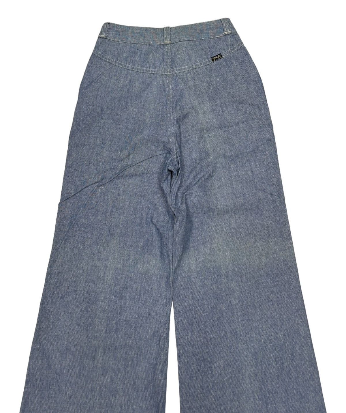 If Six Was Nine SUPER FLARE JEANS WRANGLER FLARED DENIM JEANS Size 22" - 8 Thumbnail