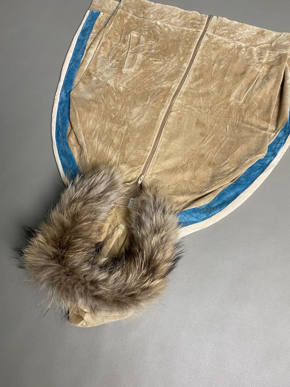 Hysteric Glamour × If Six Was Nine × Le Grande Bleu (L.G.B.) Mejsetic Legon Velvet Faux Fur Hoodie Size US M / EU 48-50 / 2 - 3 Thumbnail
