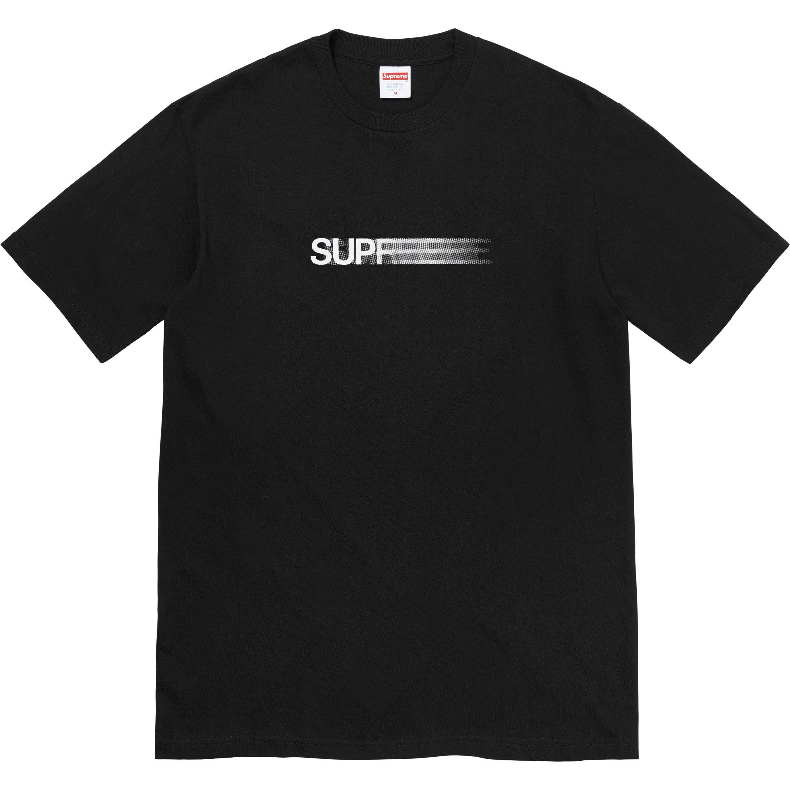 Supreme Supreme Motion Logo Tee - Black - L - SS23 | Grailed