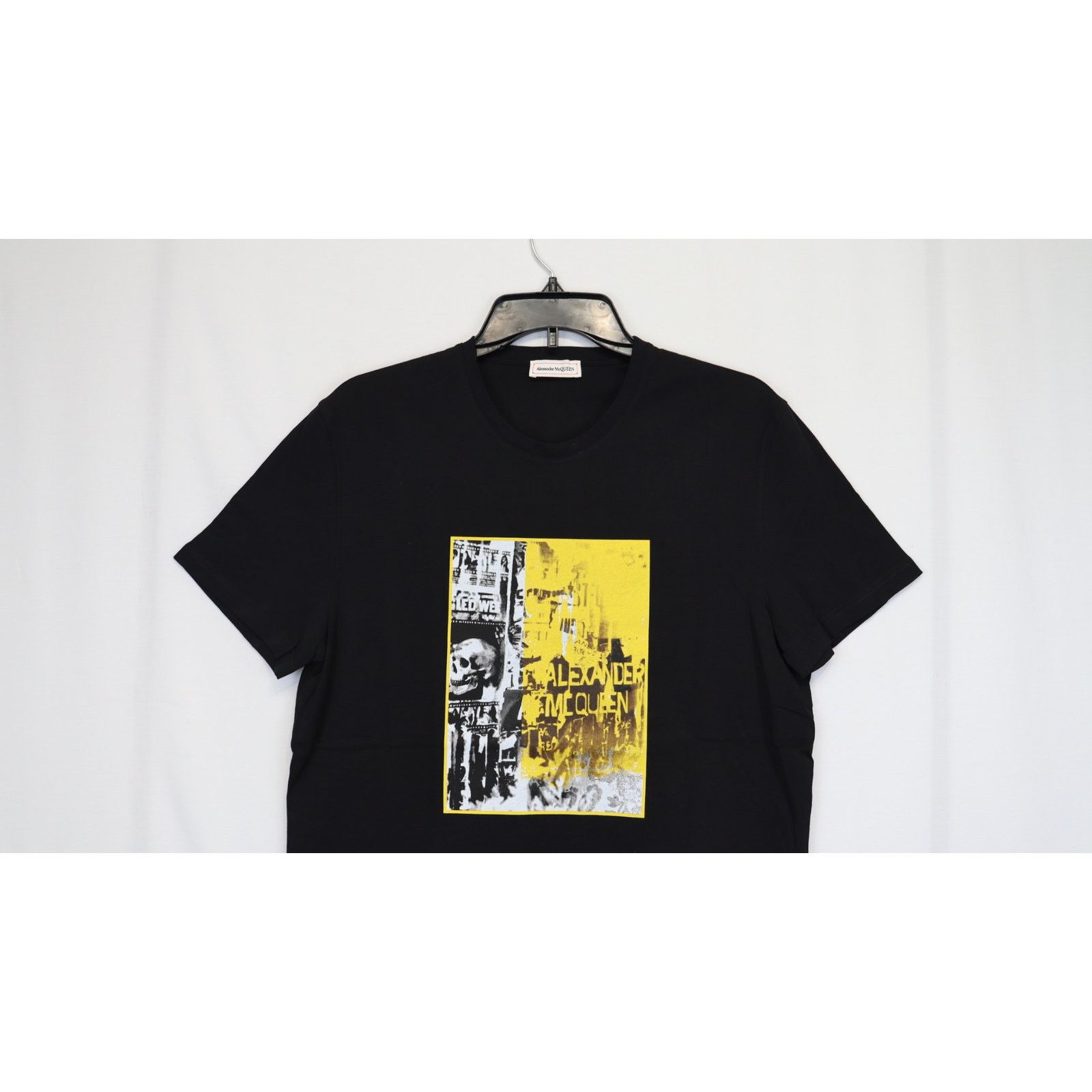 Alexander McQueen o1rshd1 T-Shirt in Black Size US S / EU 44-46 / 1 - 2 Thumbnail