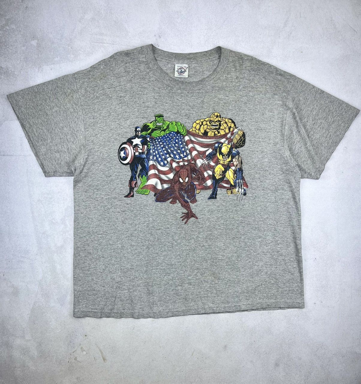 Marvel Comics × Vintage Vintage Marvel Comics Rare Size US XL / EU 56 / 4 - 1 Thumbnail