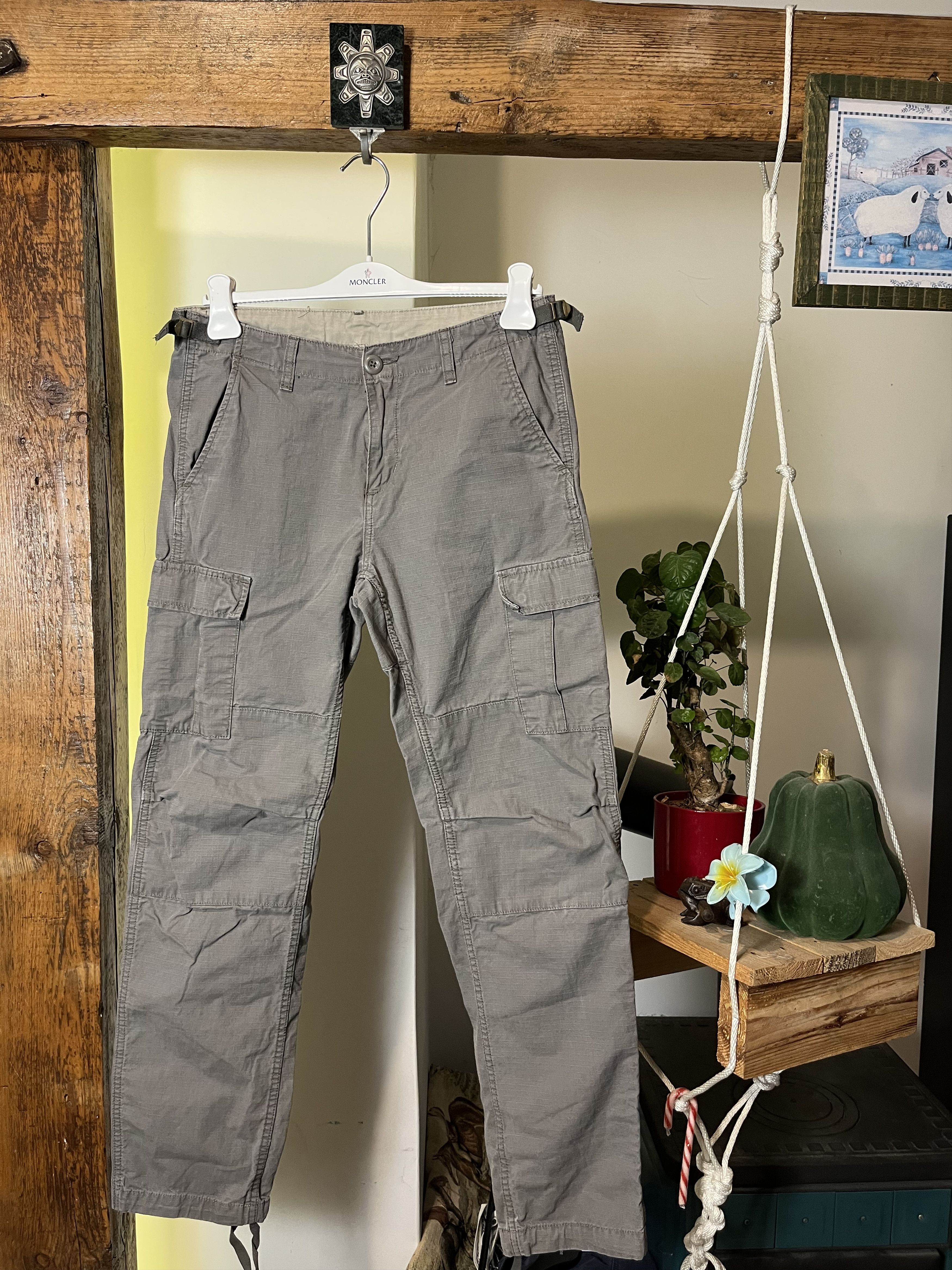 Carhartt × Vintage Vintage Carhartt Aviation Double Knee Cargo Pants 30x32 Size US 30 / EU 46 - 1 Thumbnail