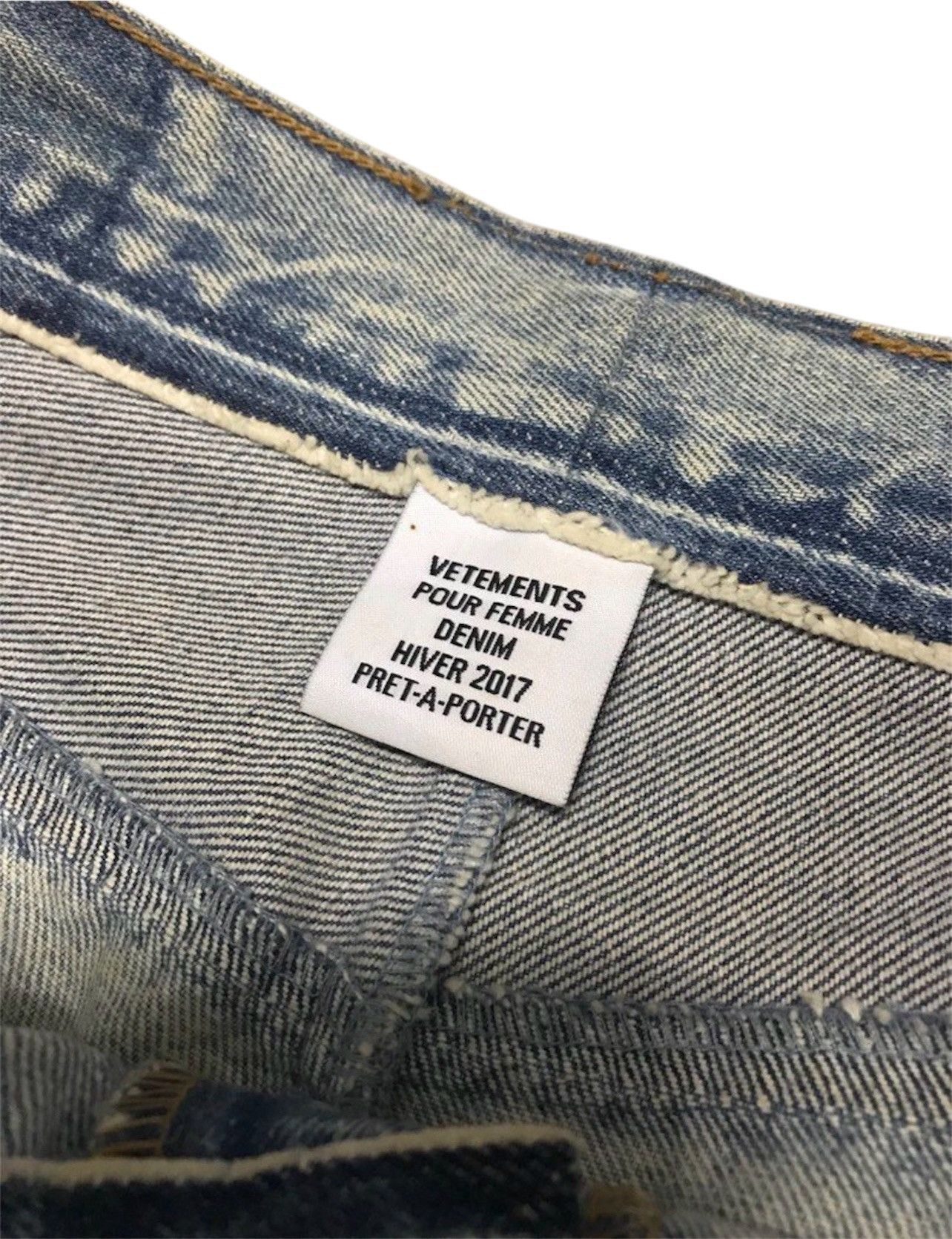 Levi's × Vetements Levis x Vetements SS17 Reworked Denim Jeans Size US 32 / EU 48 - 5 Thumbnail