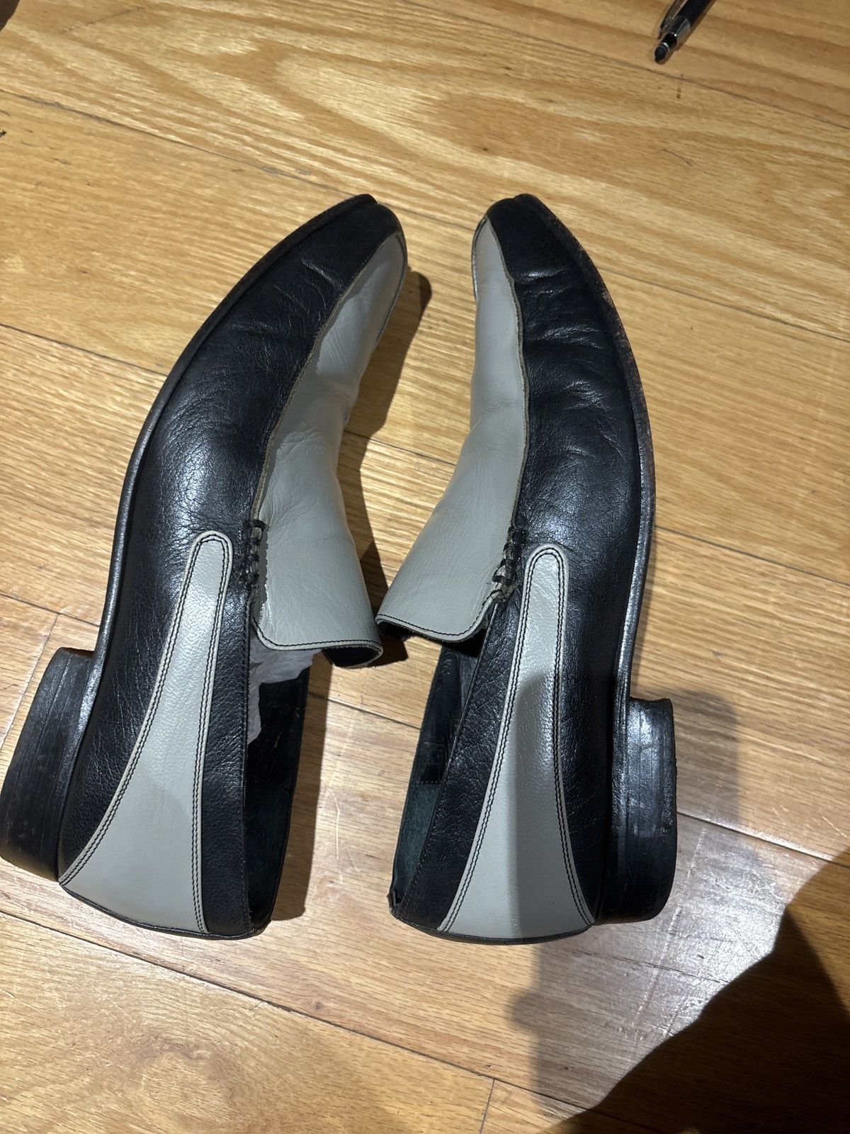 Other Esquviel black grey leather shoes made in usa size 9.5 Size US 9.5 / EU 42-43 - 2 Thumbnail