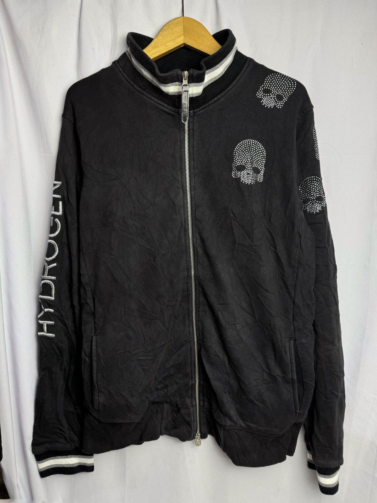 Hysteric Glamour Skulls Hydrogen Sweatshirt Zipper Size US L / EU 52-54 / 3 - 3 Thumbnail