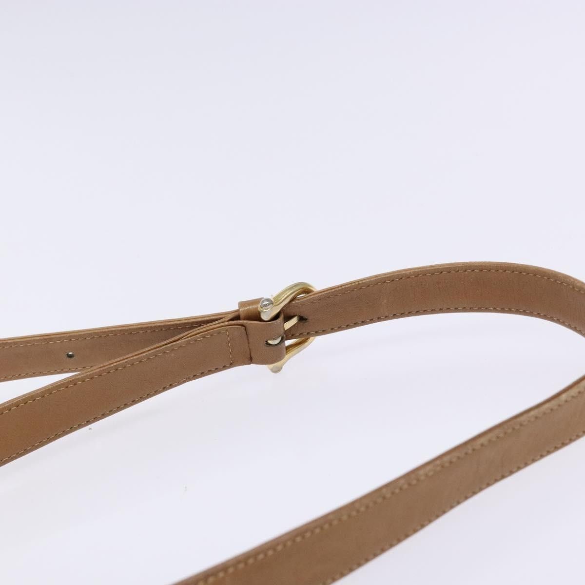 Celine CELINE Macadam Canvas Shoulder Bag Pvc Beige Gold Size ONE SIZE - 8 Thumbnail