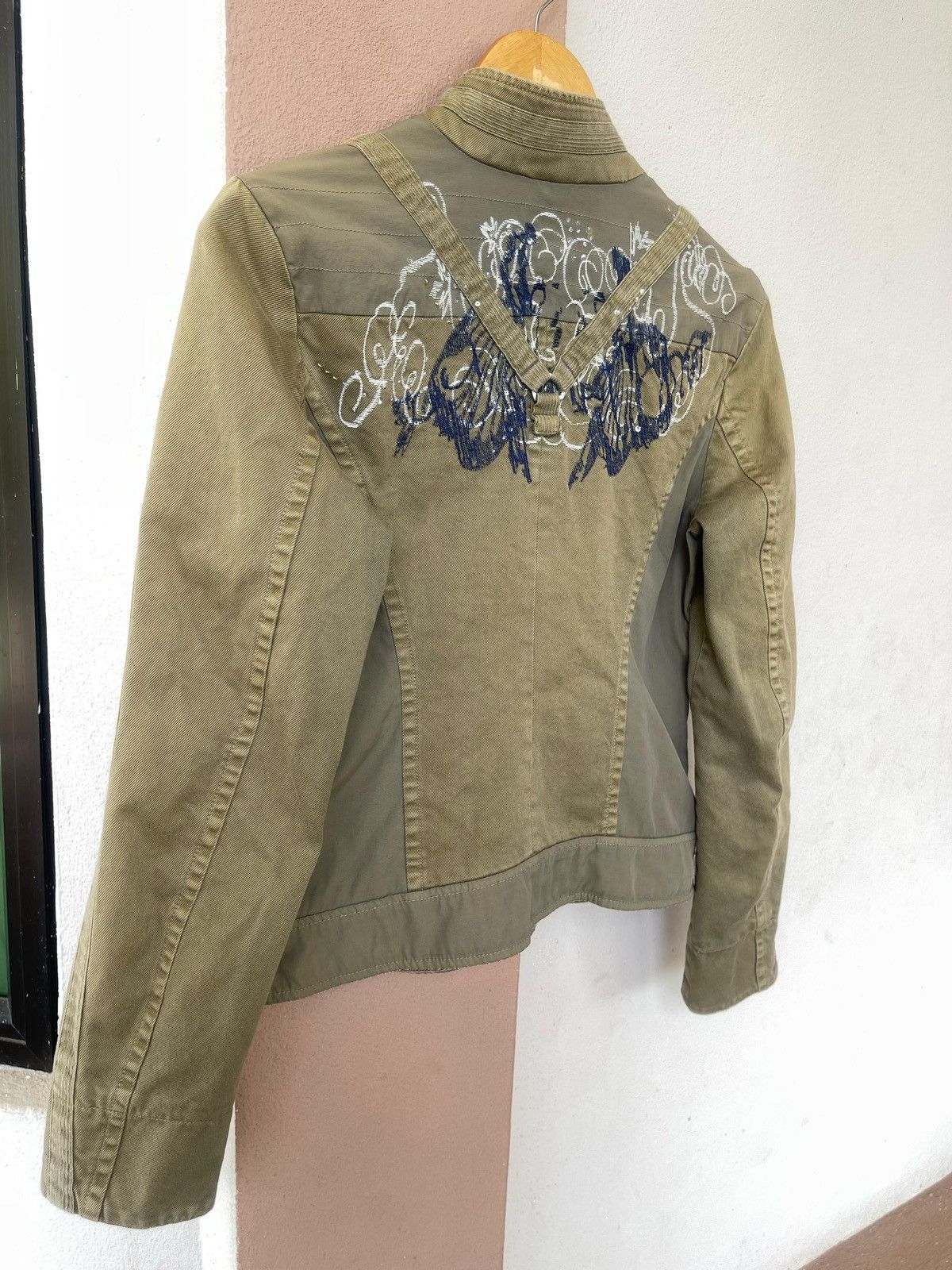 Designer × Diesel × Vintage Spring Summer Wind Diesel Parachute Jacket Size M / US 6-8 / IT 42-44 - 22 Thumbnail