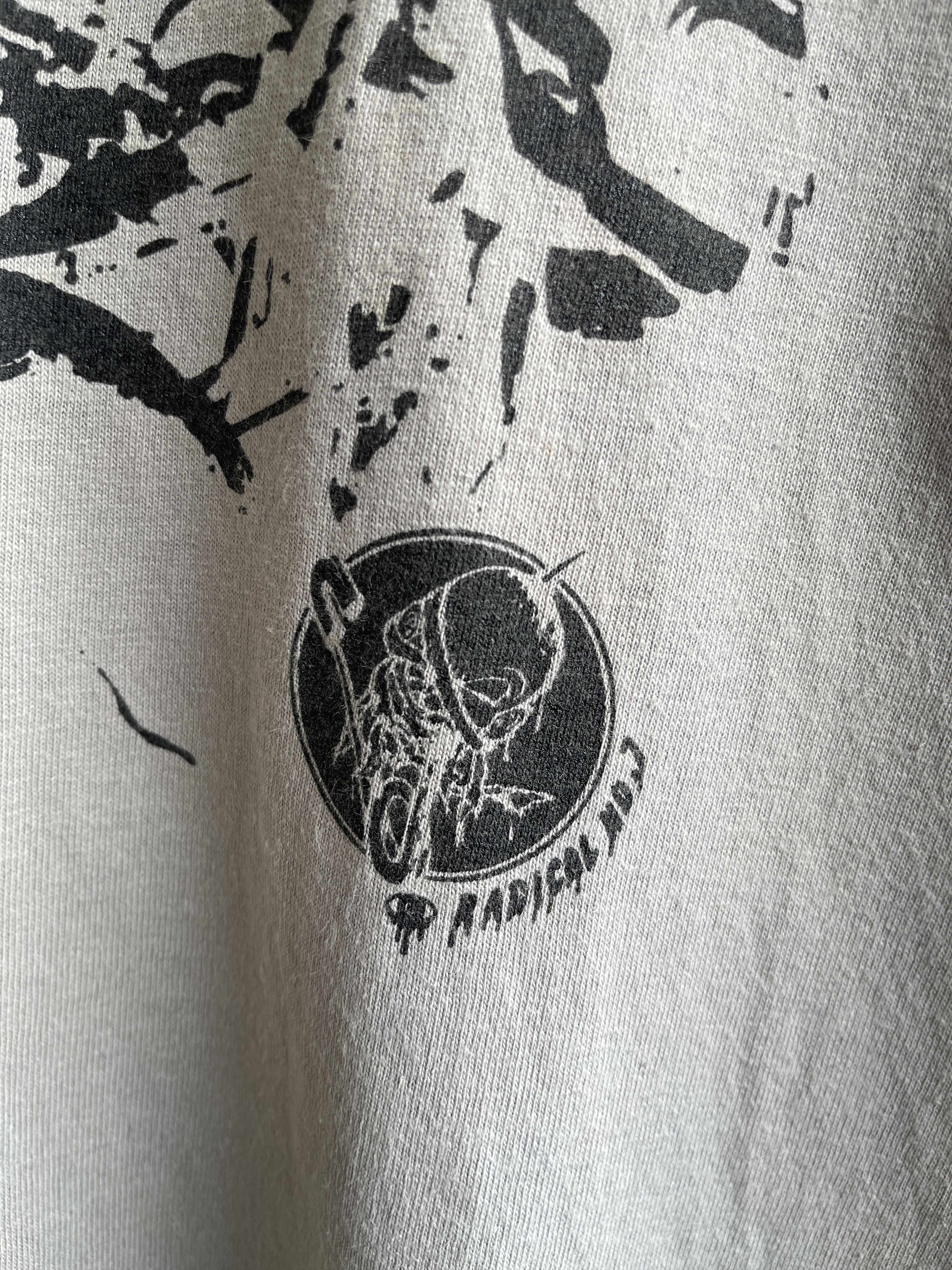 Fuck Art, Make Tees Vintage’90s🔥Skull Old Blood Fuck You Thank You Tshirt Size US M / EU 48-50 / 2 - 9 Thumbnail