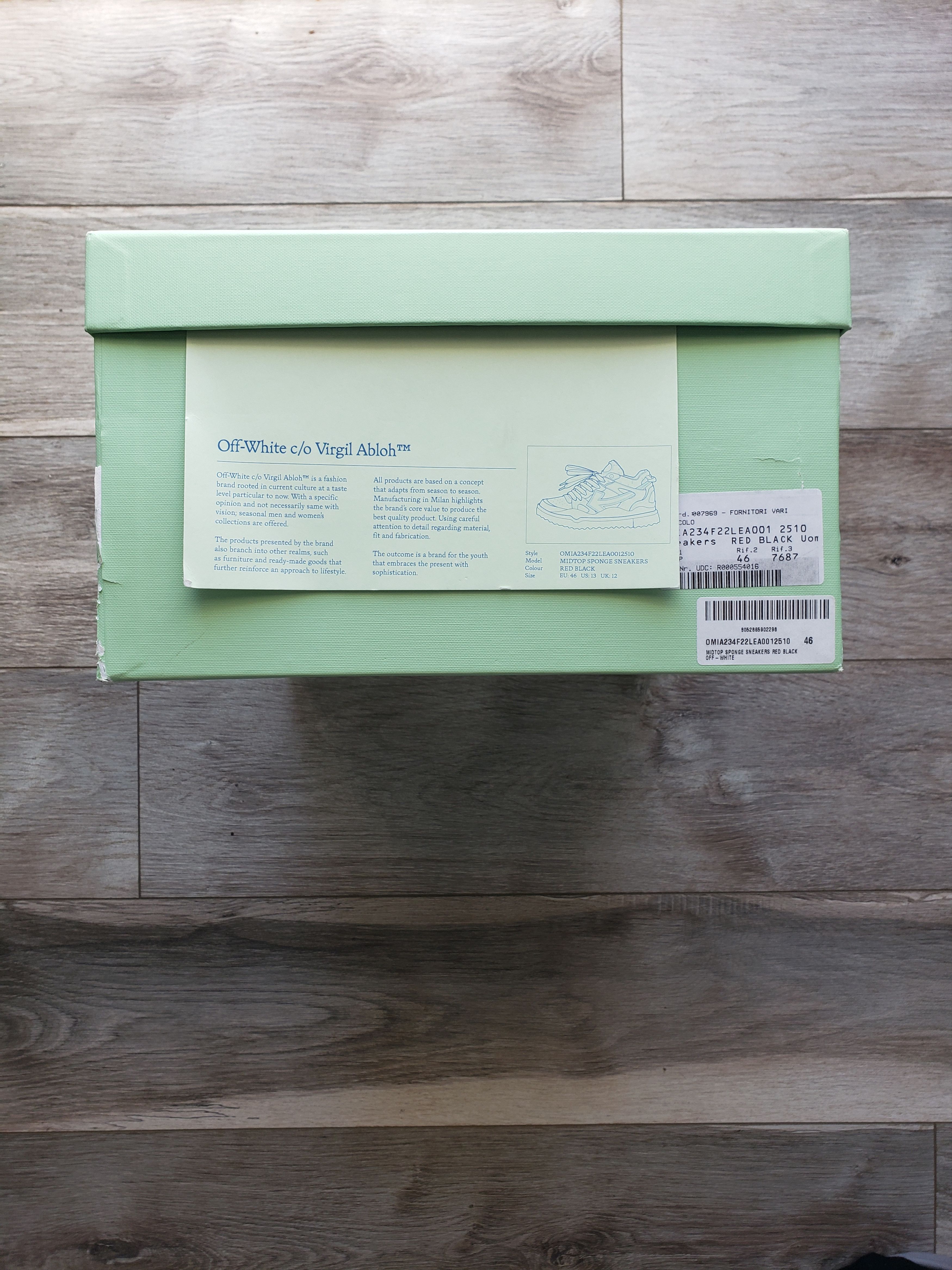 Off-White Off-White Sneakers Size US 13 / EU 46 - 10 Thumbnail