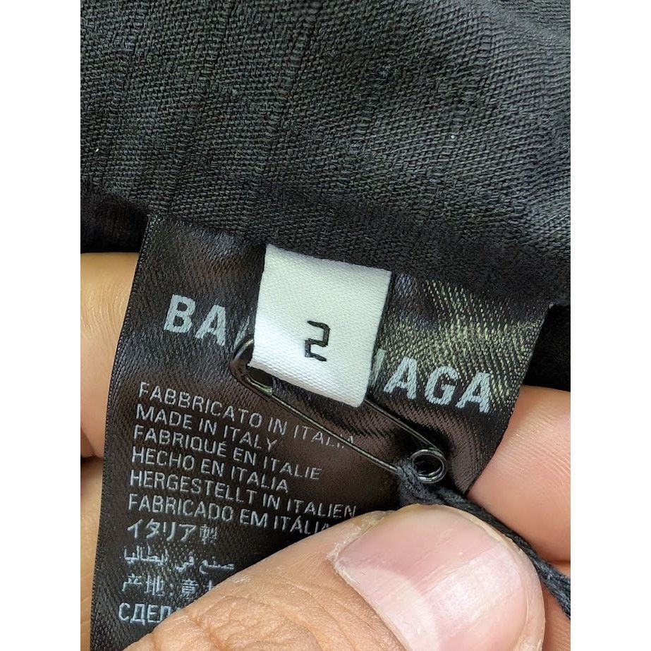 Balenciaga o1rshd1 Jacket in Black Size US M / EU 48-50 / 2 - 17 Thumbnail