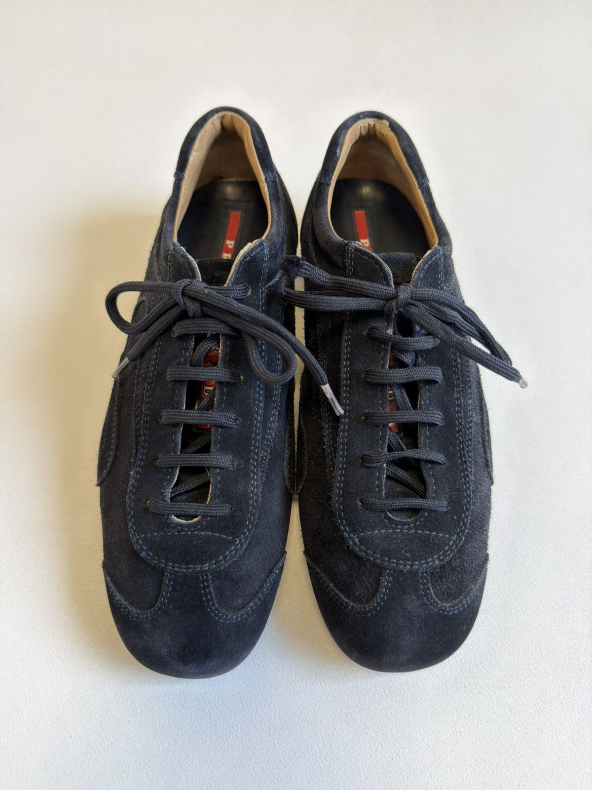Prada OG Black Suede ‘Montecarlo’ Sneakers Size US 8 / EU 41 - 1 Thumbnail