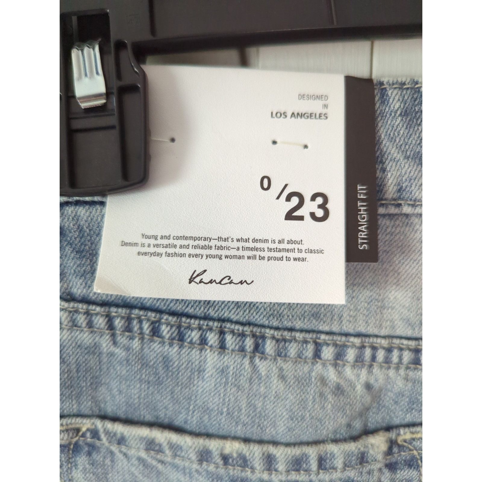 Banana Republic Kancan Straight Loose Fit Jeans -Sz 23 Size 25" / US 0 / IT 36 - 2 Thumbnail
