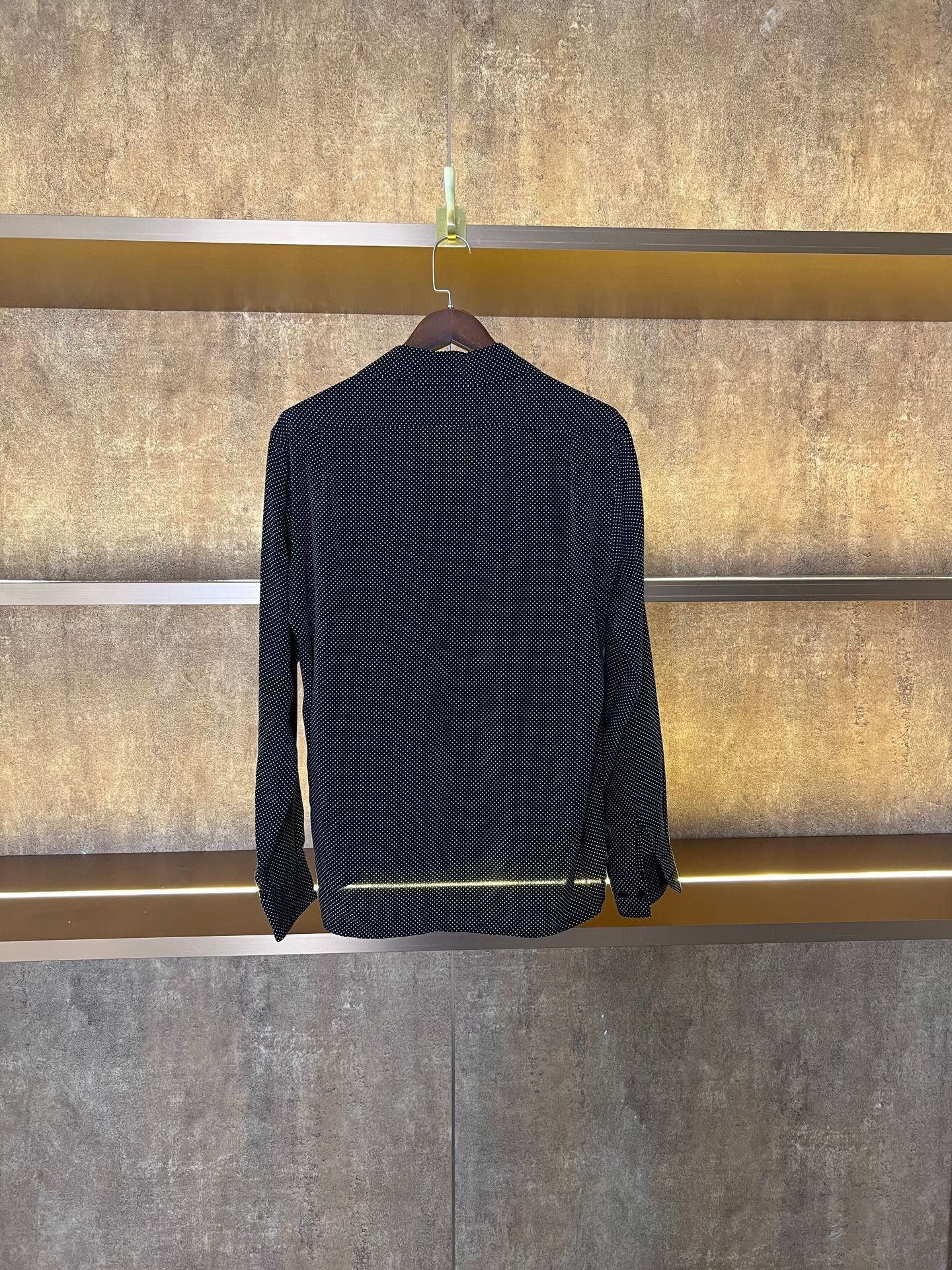 Saint Laurent Paris SLP Polka Dot Shirt Size US XXS / EU 40 - 2 Thumbnail