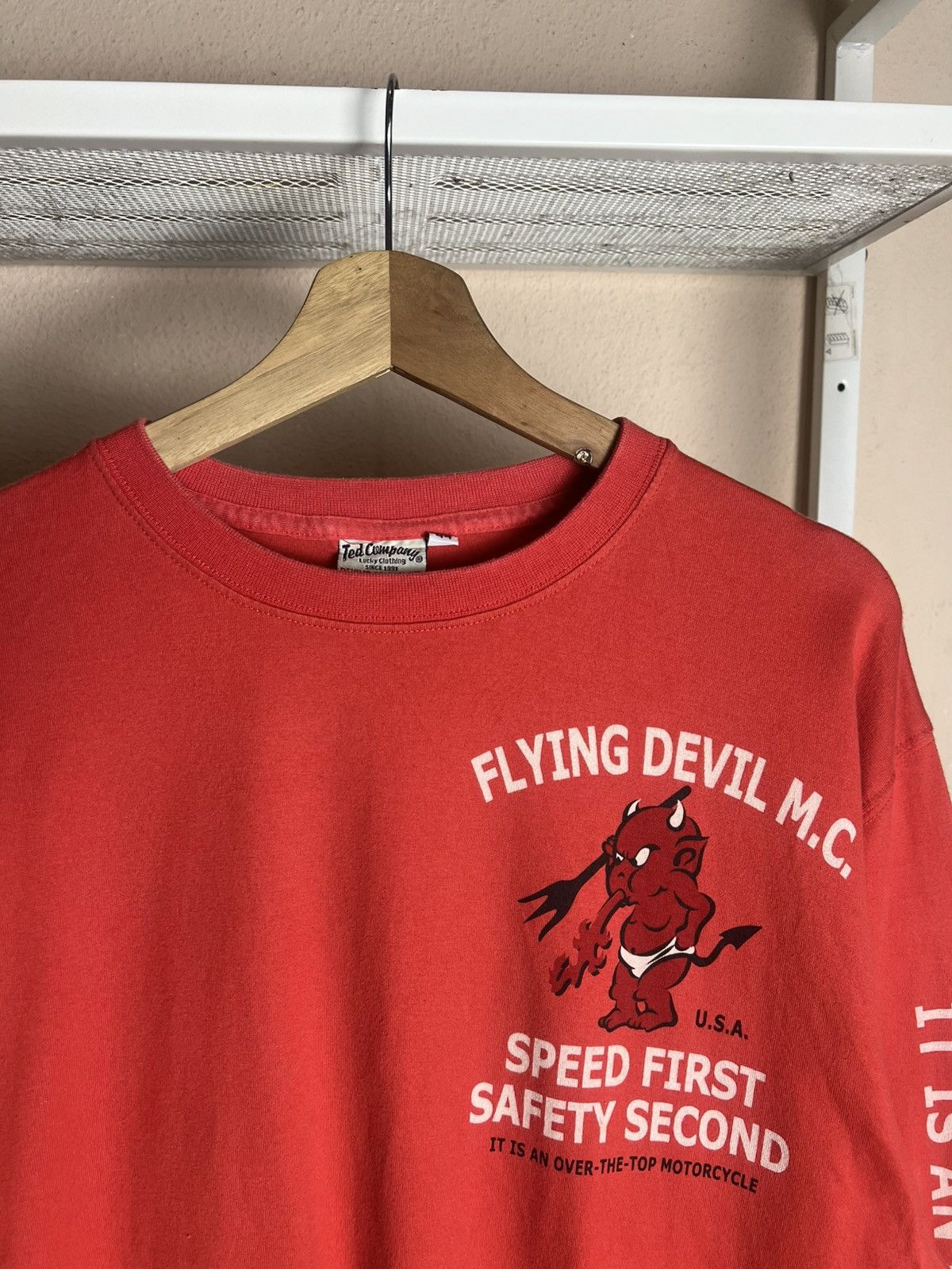 Other Ted Company Devil Equipment Flying Devil M.C Motorcyle Size US M / EU 48-50 / 2 - 3 Thumbnail