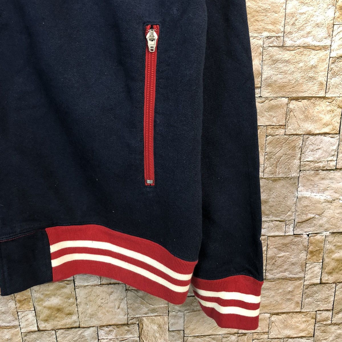 Tommy Hilfiger Tommy Hilfiger Dark Blue Red Jacket varsity #A384 Size US M / EU 48-50 / 2 - 8 Thumbnail