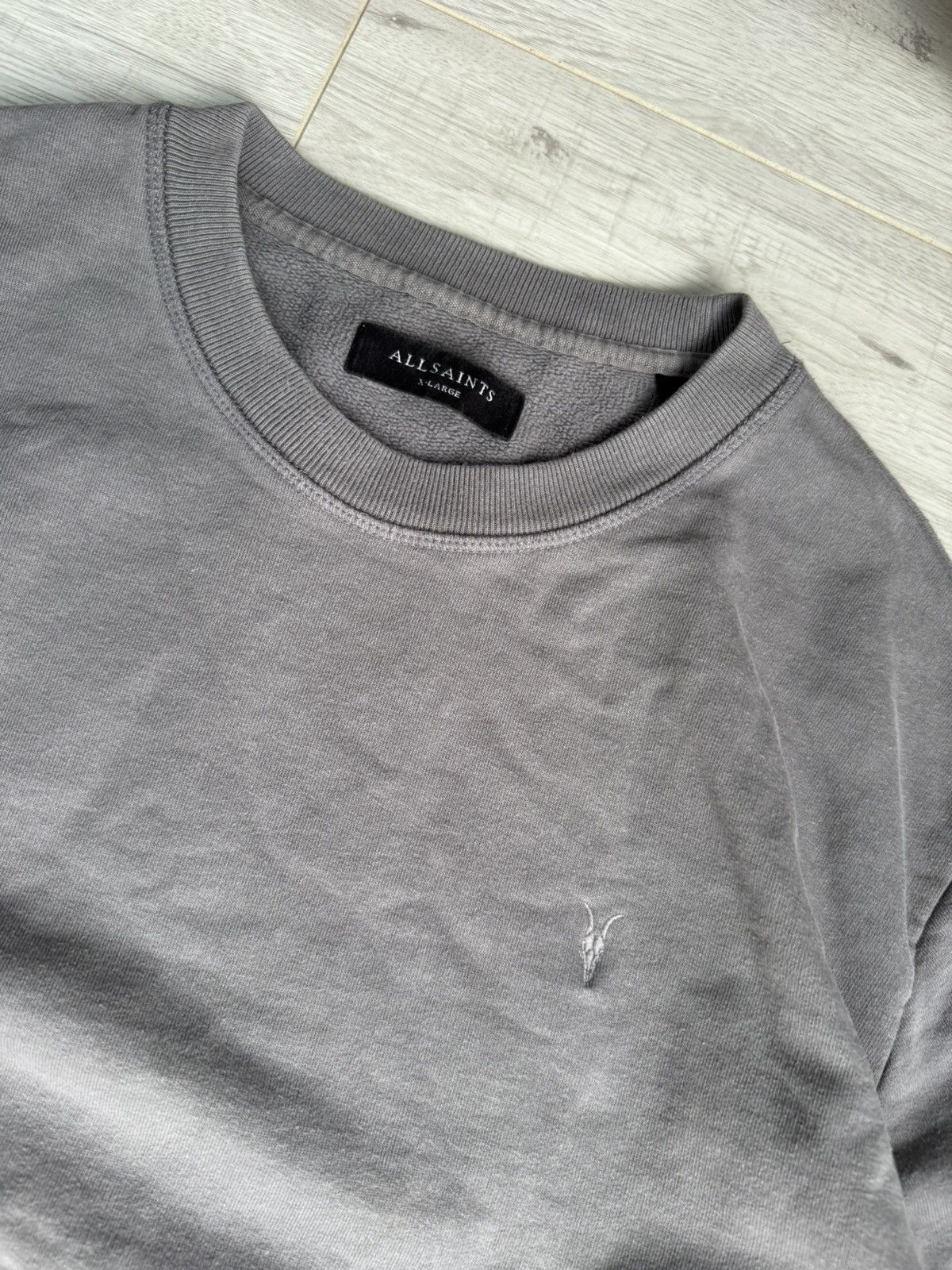 Allsaints Allsaints Sweatshirt grey crewneck Size US XL / EU 56 / 4 - 3 Thumbnail