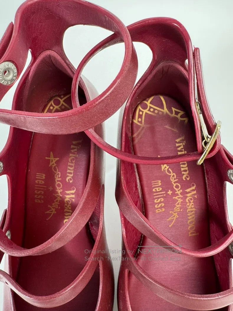 Vivienne Westwood Vivienne Westwood Westminster Dark Red Three-Tie High Heel Size US 6.5 / IT 36.5 - 6 Thumbnail