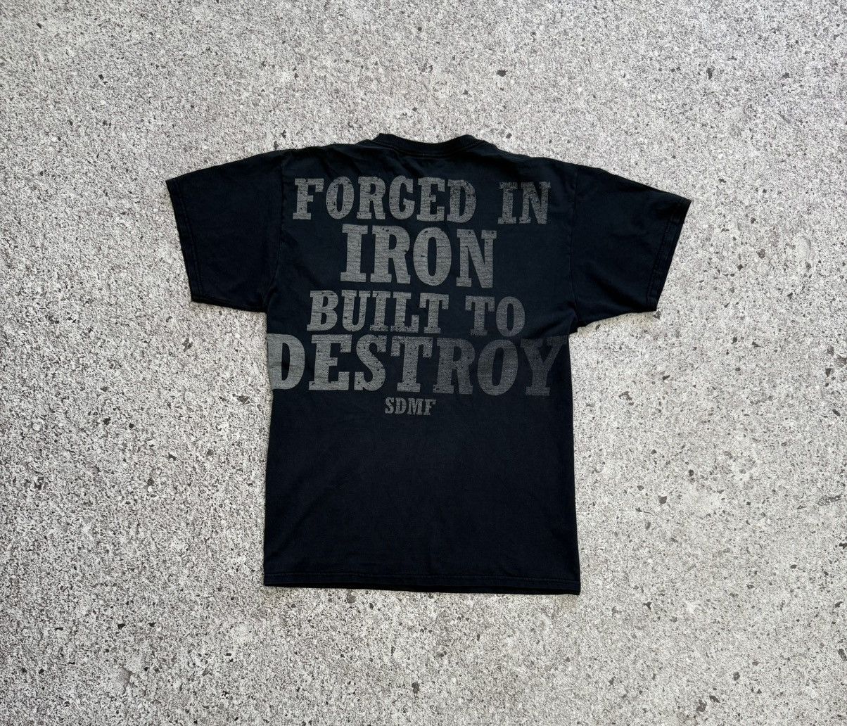 Band Tees × Vintage Vintage 2000’s Black Label Society Forged In Iron Retro Tee Size US M / EU 48-50 / 2 - 6 Thumbnail