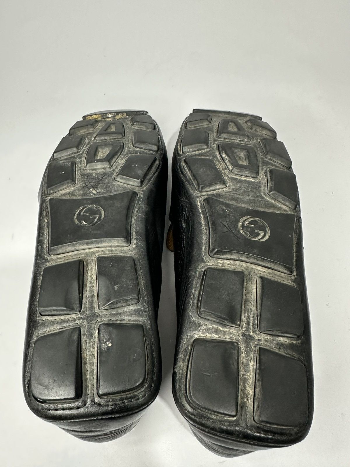 Gucci Gucci Bee 🐝 Embroidery Black Leather Driving Loafer. Size US 8 / EU 41 - 7 Thumbnail