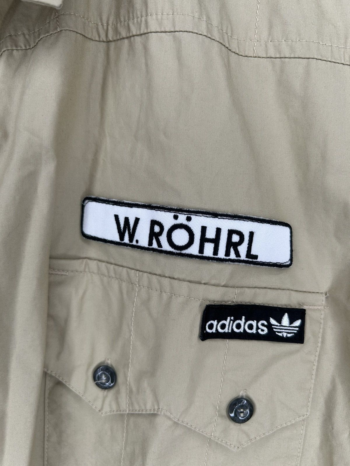 Adidas Vintage Adidas Walter Rohrl Racing Button Up Shirt Size US L / EU 52-54 / 3 - 4 Thumbnail