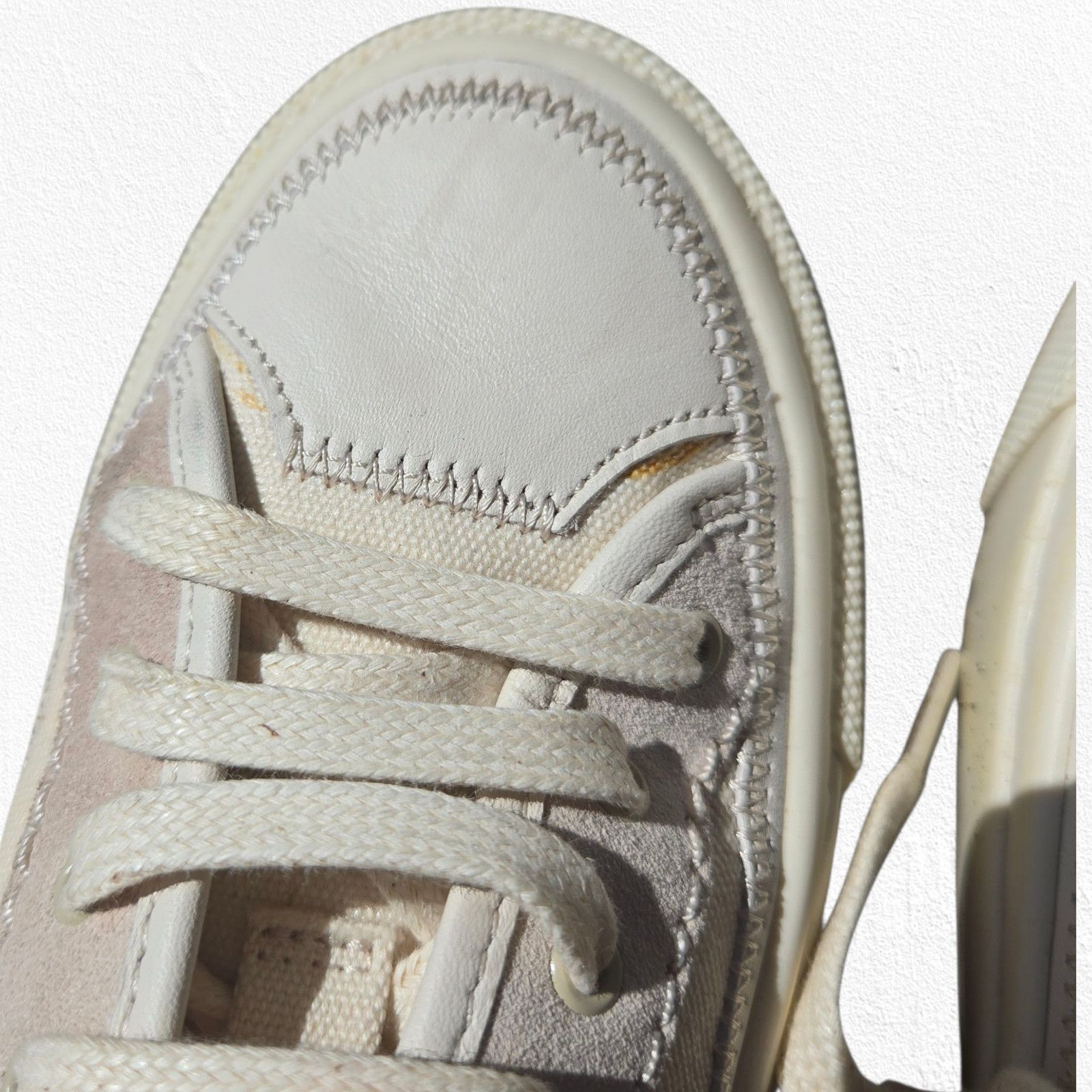 Allsaints AllSaints Milla Cream Low Top Platform Sneakers Size 6 Size US 6 / IT 36 - 6 Thumbnail