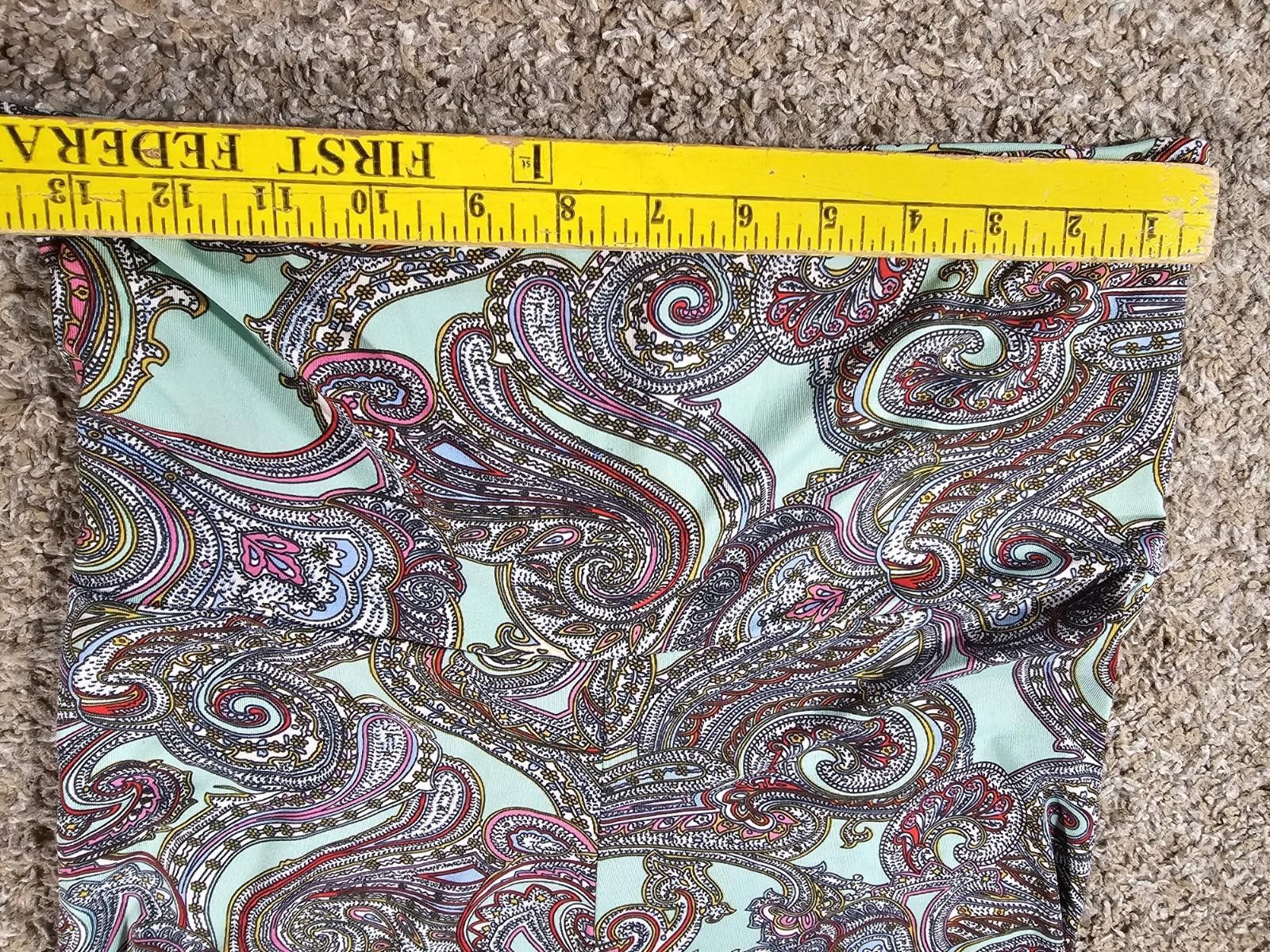 White Mark white mark paisley palazzo pants M Size 32" / US 10 / IT 46 - 3 Thumbnail