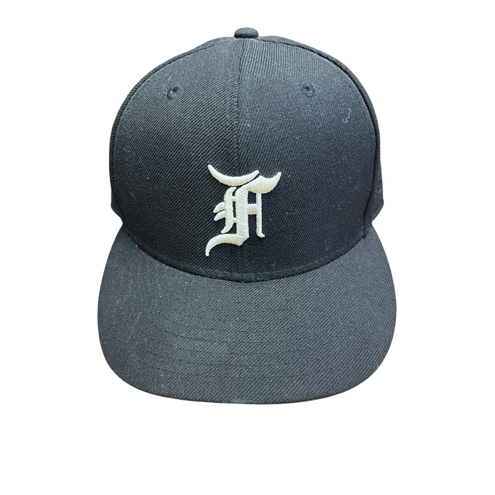 Fear Of God Black Fitted 7 1/4 Hat