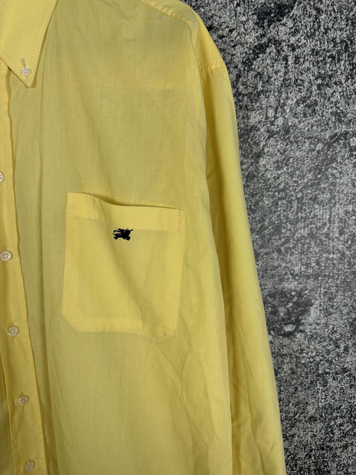 Burberry Vintage 90s Burberry Long Sleeve Shirt Button Up Rare Size L Size US L / EU 52-54 / 3 - 4 Thumbnail