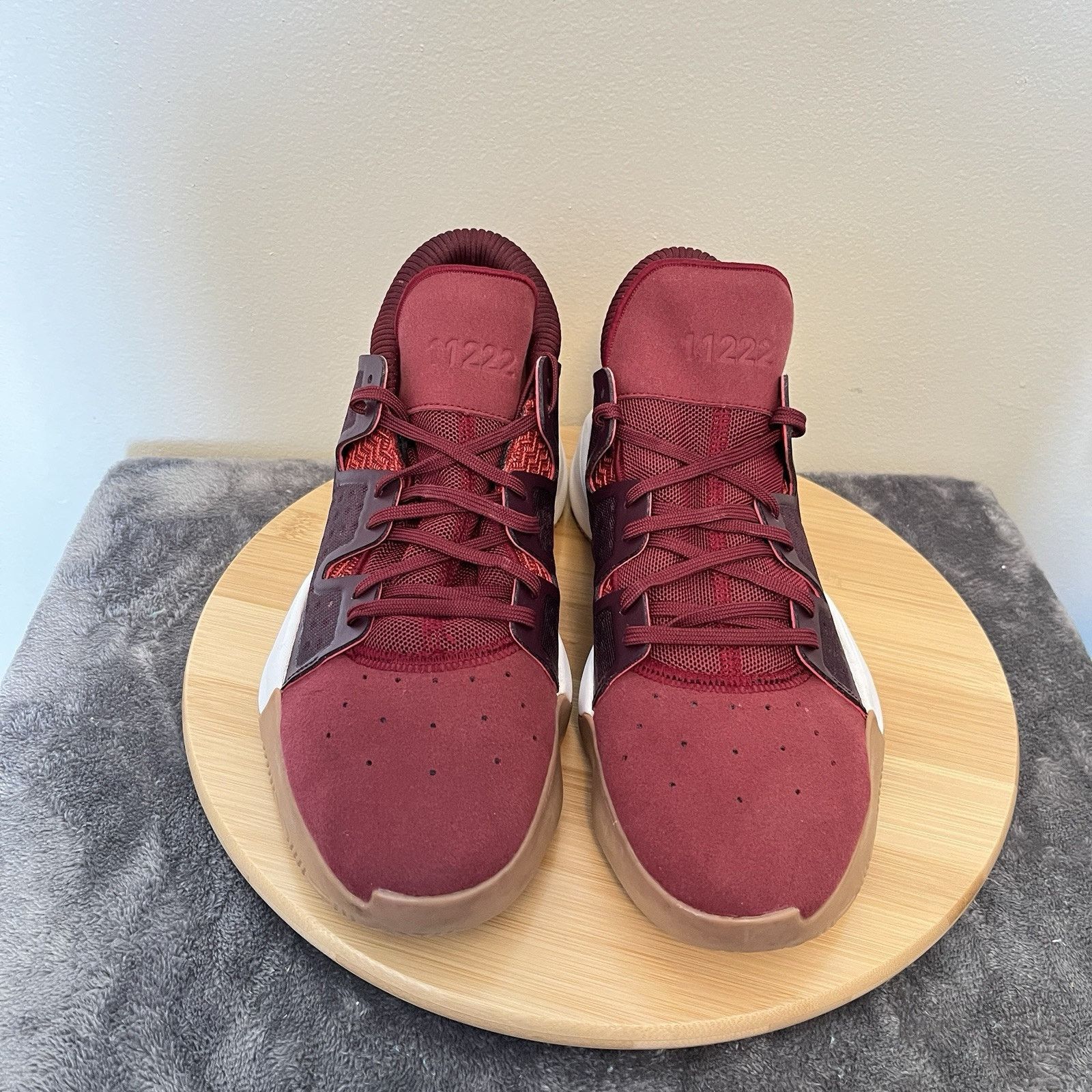 Adidas Adidas Pro Vision Collegiate Burgundy Mens Size 9 Sneakers Size US 8.5 / EU 41-42 - 5 Thumbnail