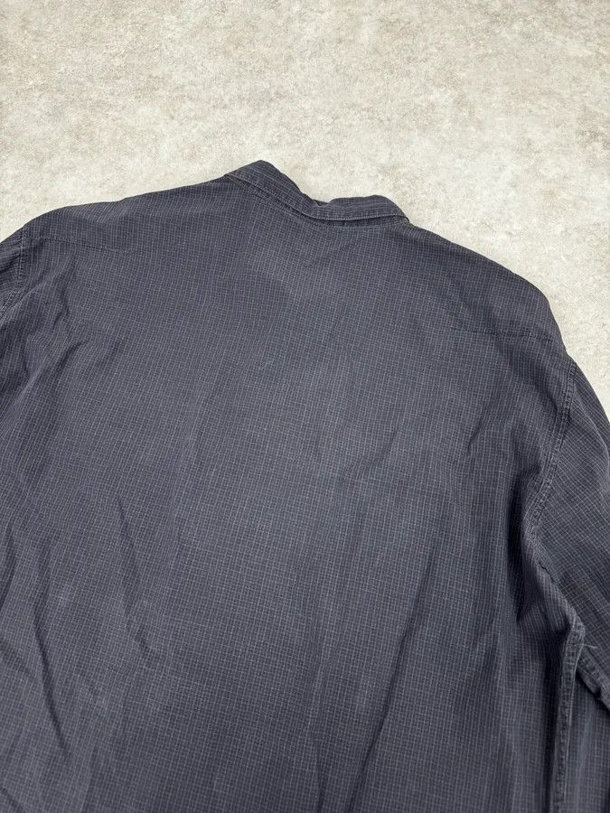 Dior AW2012 Dior Navy & Grey Checkered Classy Shirt Size US M / EU 48-50 / 2 - 6 Thumbnail