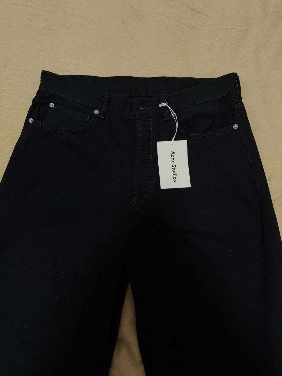 Acne Studios Acne Studios 1981 U Black/Black Denim Size US 34 / EU 50 - 2 Thumbnail