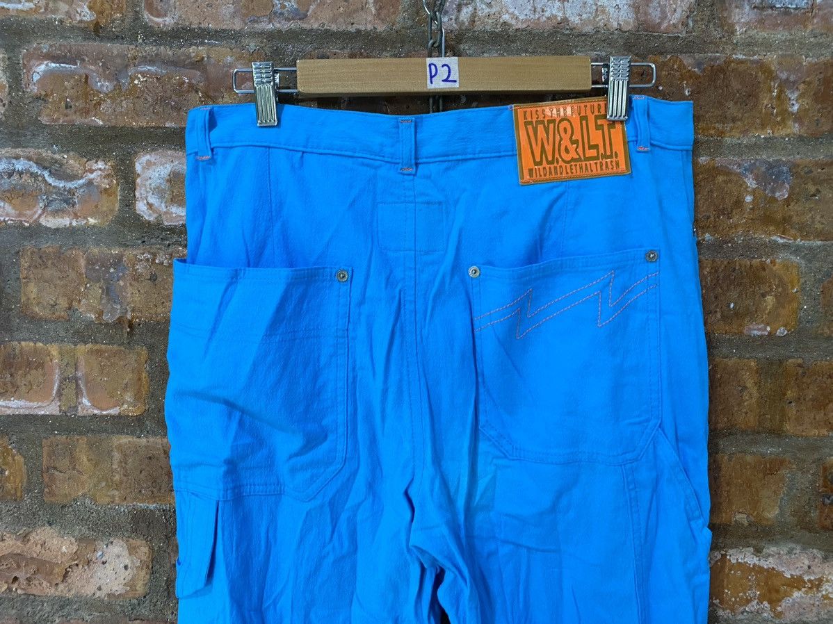 W&LT × Walter Van Beirendonck 1990s W&LT Hem Pocket carpenter light cargo pop pant Size US 33 - 12 Thumbnail