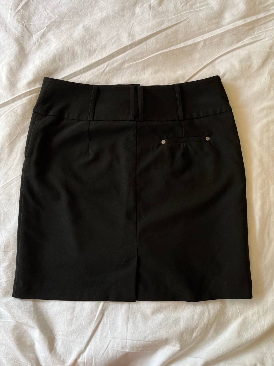 Other I Say black knee-lendth straight Asta skirt with pockets Size 28" / US 6 / IT 42 - 2 Thumbnail