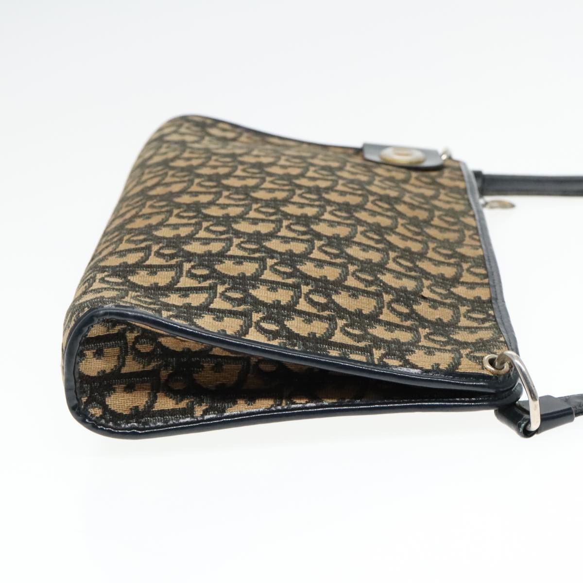Dior DIOR Trotter Canvas Shoulder Bag Navy Size ONE SIZE - 5 Thumbnail
