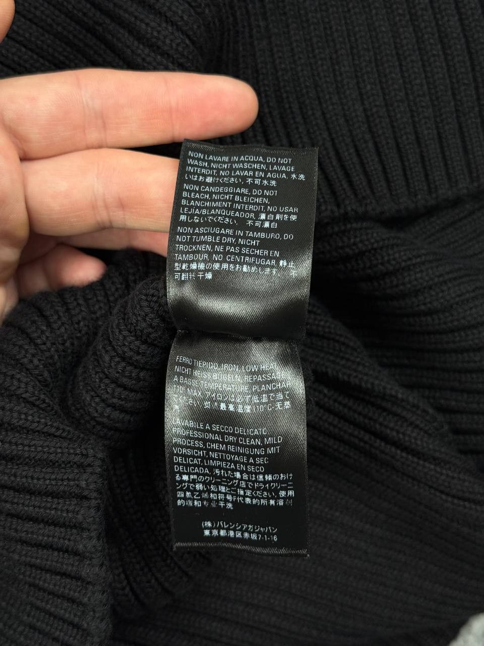Balenciaga Balenciaga Ribbed Turtleneck Knit Sweater Oversized Size XS / US 0-2 / IT 36-38 - 8 Thumbnail