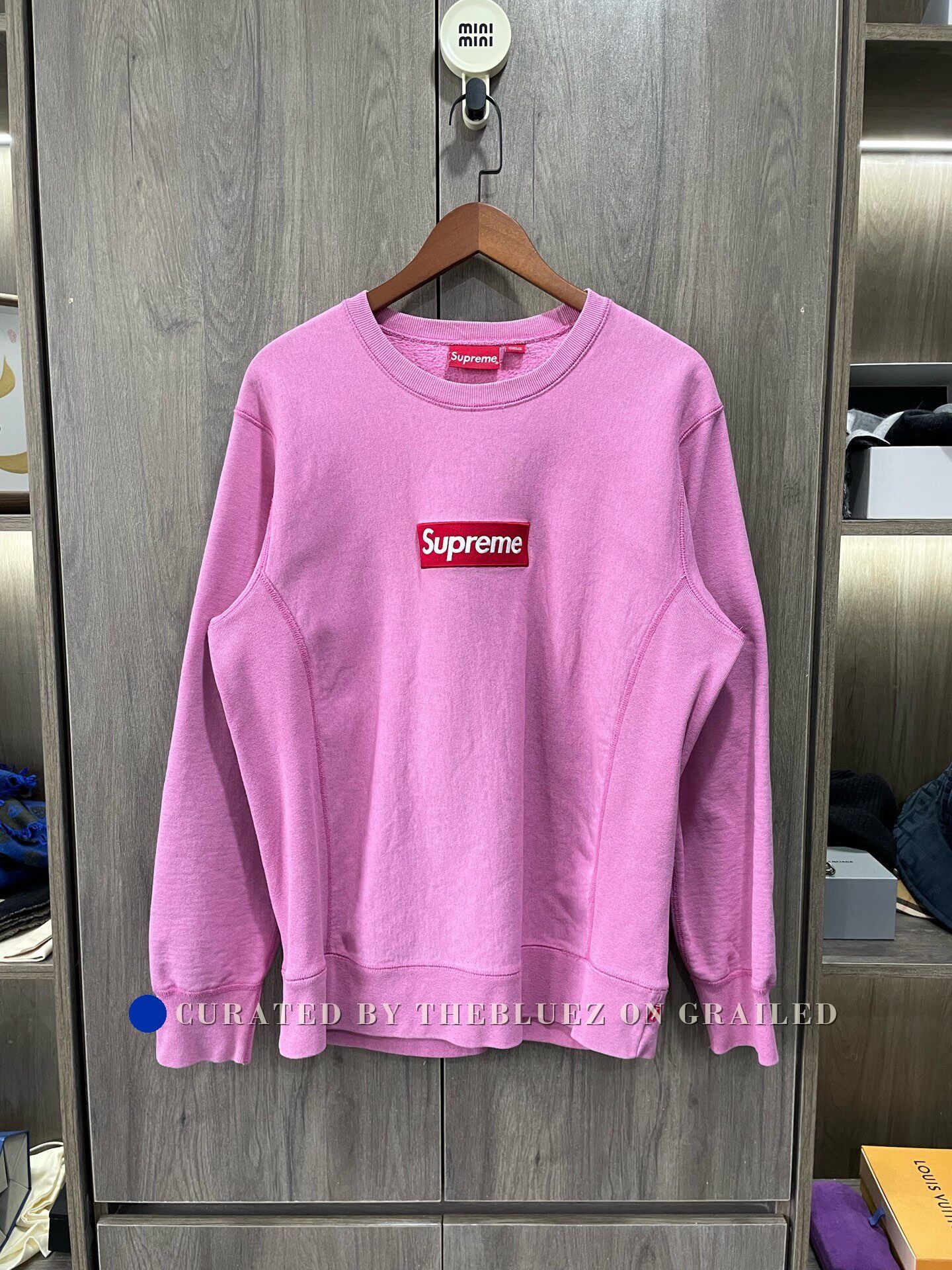 Supreme Supreme Pink Box Logo Hoodie FW24 | Grailed